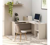 Bureau d'angle en forme de L Blanc 120x140x75 cm - FR MEUBLE DECO - Contemporain - Design