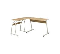 Vidaxl Bureau D'angle En Forme De L Chêne Multicolore