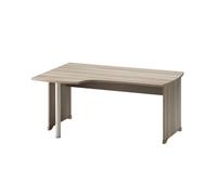 Bureau d'angle GAMI JAZZ - Beige clair - 120cm - 3 tiroirs
