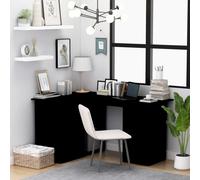 Bureau d'Angle Meuble de Travail Écriture Gris Béton Bois d’Ingénierie vidaXL