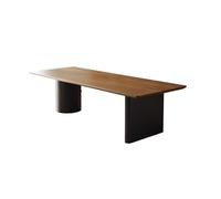 Bureau D'angle Table à thé en bois massif, grand bureau d'étude à domicile, balcon minimaliste moderne, salon, table à manger, table à thé, bureau à double usage Bureau De Chambre(180*80*75CM)