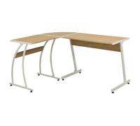 Vidaxl Bureau D'angle En Forme De L Chêne Multicolore