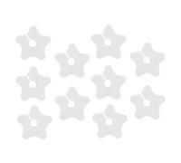 Bureau de bureau - Cordon métallique en silicone passe pour le divertissement Home Theatre | Solution de gestion des extérieurs en forme d'étoile à pièces, organisateur de câble flexible pour