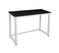 Bureau de Bureau de 109,2 cm, Grand Bureau pour Ordinateur Portable, Table de Jeu Professionnelle, éère en Bois, Cadre en métal Acier, Table d'écriture, Bureau à Domicile, Poste de Travail,