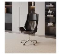 Bureau de bureau en bois massif avec chaise pivotante ergonomique - Meuble d'étude moderne pour bureaux et petits espaces