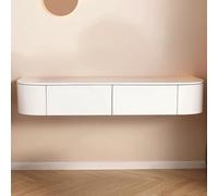 Bureau de coiffeuse murale, table de maquillage flottante pour petits espaces, coiffeuse d'angle, coiffeuse d'angle, organisateur de maquillage pour chambre/salle de bain (taille : 80 x 40 x 18 cm