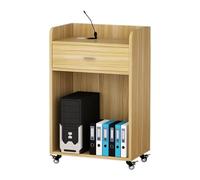 Bureau de comptoir en bois - Pupitre autonome pour conférences, bureau et usage domestique - Support de réception élégant pour secrétaires et présentations