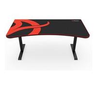 Bureau gaming Arozzi Arena Noir - Hauteur 82 cm - Matière de la structure Métal - Finition Laqué