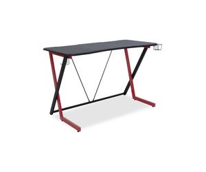Bureau de jeu ergonomique Urban Factory 120 x 60 x 75 cm - Finition carbone - Épaisseur 18 mm - Cro