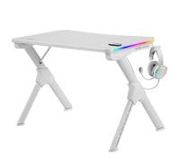 Bureau de jeu Mars Gaming Mgd Rgb Blanc