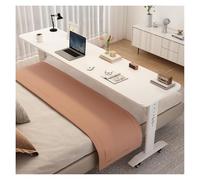 Bureau de lit réglable avec roulettes - Table d'ordinateur réglable en hauteur pour travailler ou étudier confortablement au lit