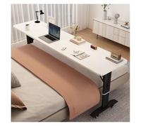 Bureau de lit réglable avec roulettes - Table d'ordinateur réglable en hauteur pour travailler ou étudier confortablement au lit