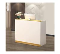 Bureau de réception avec rangement - Mobilier de bureau moderne pour espaces de travail et salons contemporains