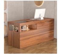 Bureau de réception avec tiroirs verrouillables, table de comptoir avant pour le commerce de détail et le hall de bureau