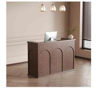 Bureau de réception compact et moderne pour petits espaces, table de bureau élégante pour magasins de proximité, design élégant pour la vente au détail et au bureau