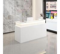 Bureau de réception compact - Solution de paiement durable pour les bureaux, les salons et les espaces de vente au détail - Design efficace pour une meilleure expérience client
