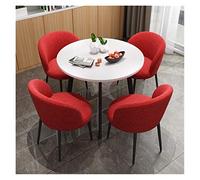 Bureau de réception de bureau, table ronde, chaise de bureau et de salon de thé, table de loisirs, tables et chaises pour répondre aux besoins des clients