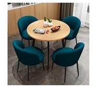 Bureau de réception de bureau, table ronde, table ronde simple, salon, cuisine, hôtel, bibliothèque, cinéma, salle de réunion (couleur : B) (A)
