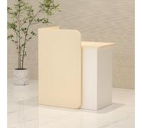 Bureau de réception élégant et compact avec tiroirs verrouillables - Solution de réception sécurisée pour salon de bureau et espaces professionnels - Design moderne pour un professionnalisme amélioré