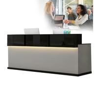 Bureau de réception LED moderne pour le hall, le salon et la vente au détail