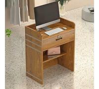 Bureau de réception minimaliste moderne pour petites entreprises, magasins de vêtements, salons de beauté et bureaux - Table élégante pour une meilleure expérience client