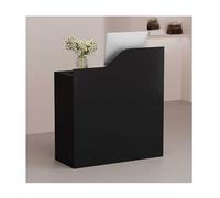 Bureau de réception moderne avec armoires - Table de comptoir avant pour magasin de vêtements - Minimarket- Station de paiement élégante de 80 cm - Idéal pour les espaces de vente au détail