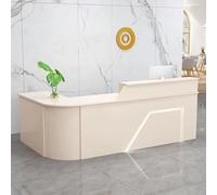 Bureau de réception moderne avec lumières LED Slish Lobby Recept pour les entreprises et la vente au détail Design Chut pour une expérience client améliorée