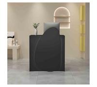 Bureau de réception moderne avec tiroir verrouillable - Comptoir de caisse, table de réception de réception, comptoir de réception élégant pour entreprises, 100 cm de long