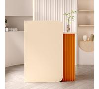 Bureau de réception moderne avec tiroir verrouillable, support de caisse élégant pour bureau, salon et vente au détail - Solution fonctionnelle pour une expérience client améliorée