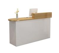 Bureau de réception moderne, petit comptoir de caisse enregistreuse, table de réception à tiroir verrouillable pour bureau, magasin, foire, salon de beauté et de manucure, 80 cm de large