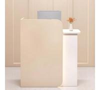 Bureau de réception moderne pour centres commerciaux, bureaux, restaurants et magasins de détail, élégant et durable - Comptoir de bienvenue polyvalent pour une meilleure expérience client