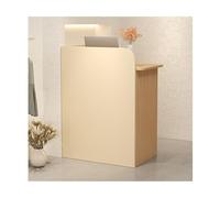 Bureau de réception pour bureau, comptoir de vente au détail, mini marché, table de réception, magasin de vêtements, bureau d'entrée (L80 cm) Design élégant et fonctionnel