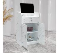 Bureau de réception pour supermarchés, salons de beauté et magasins de vêtements, station de service client pour une interaction efficace avec le client et un design élégant