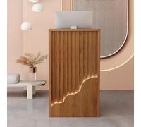 Bureau de réception, table de comptoir de gares, caisse en L, comptoir de caisse, comptoir, simple et moderne, restaurant, petite réception, petit magasin, armoire simple pour bureau salle de