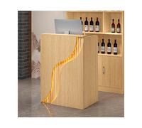 Bureau de réception verrouillable avec tiroir - Design moderne peu encombrant pour petites entreprises et magasins de détail