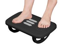 Bureau de selles debout réglable : sous le repos du bureau avec housse amovible, repose-pieds en mousse à mémoire de forme larme | Tabourets mobiles Confort des jambes , circulation, aliv