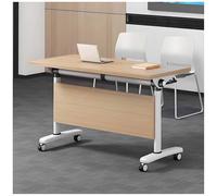 Bureau de séminaire pliable avec roulettes verrouillables pour réunions, formation, travail collaboratif