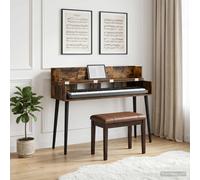 Bureau de studio Bois d'ingénierie musique Table d'Enregistrement vidaXL vidaXL