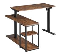 Bureau debout assis - Ergo Office - ER-450 - Élévateur électrique - Hauteur réglable 73-121 cm - Charge 70 kg