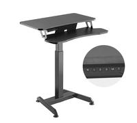 Maclean Table de travail électrique MC-835 Jusqu'à 37 kg Hauteur réglable 72–122 cm Assis‑Debout