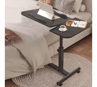 Bureau debout portable pliable - Bureau roulant réglable en hauteur avec bureau rotatif à 270° pour la maison, le bureau, la médecine et l'école