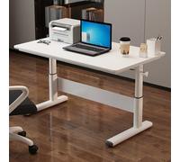 Bureau debout réglable en hauteur, bureau assis-debout manuel pour bureau à domicile et chambre à coucher, améliore le confort et la productivité