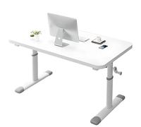 Bureau Debout réglable en Hauteur Manuel, Bureau d'ordinateur Compact Assis-Debout pour Petits espaces, Bureau à Domicile et Station de Travail d'étude #1