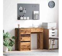 Vidaxl Bureau D'écriture En Vieux Bois Vieux Bois Bois D'ingénierie Moyen