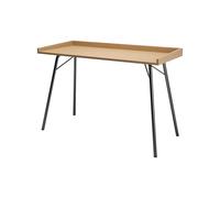 Bureau Design en Bois "Rayburn" 115cm Naturel