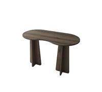 Bureau design organique MDF 120x60x75 cm Marron