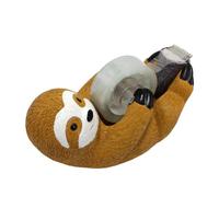 Bureau distributeur de ruban adhésif - Dévidoirs de ruban adhésif,Décor de bureau de papeterie, ornement paresseux, accessoires de bureau mignons, distributeur de ruban adhésif de bureau pour la Buniq