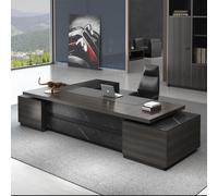 Bureau d'ordinateur administratif 94,5"/102,4", Bureau Moderne Simple et Luxueux en Forme de L, de Directeur et de président, utilisé dans Le Salon