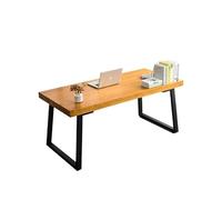 Bureau d'ordinateur Bureau d'ordinateur en bois massif nordique Accueil Baie vitrée Petit bureau Moderne Simple Patron Bureau Table de jeu(160 * 70 * 75cm)