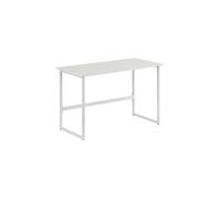 Bureau d'ordinateur classique 120x60cm Blanc ICA-TB 3545W